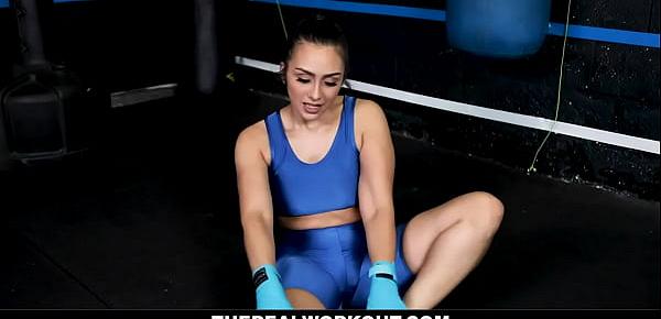  Lilly Hall Gets Fucked While Kickboxing